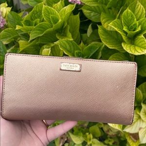 Kate Spade Rose Gold Wallet
